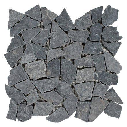 Solo River Gray Pebble Mosaic