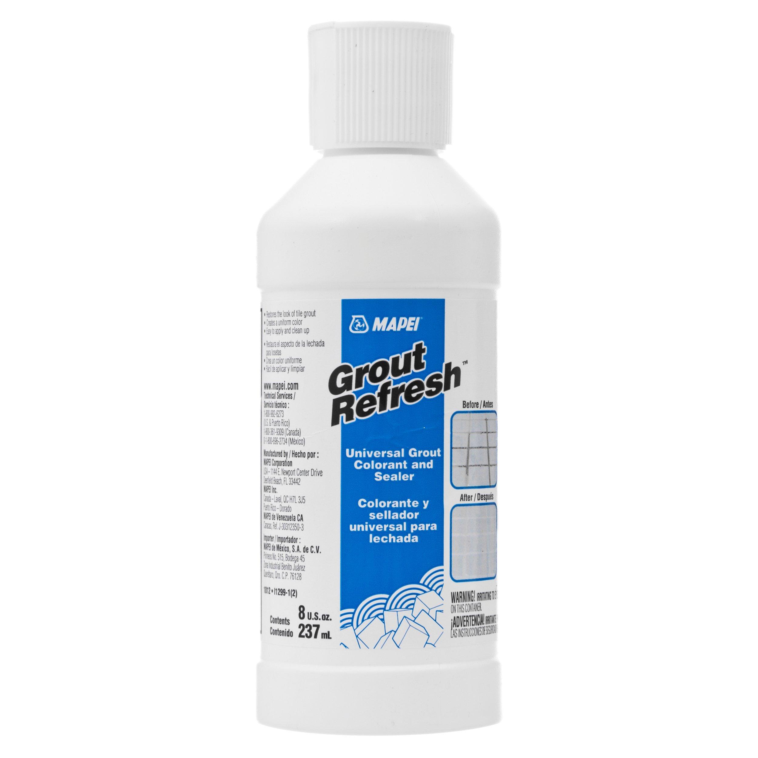 MAPEI Ultracare FUGA Fresca 112 Medium Grey Polymer Paint to Renew The  Color of Cement Joints, Grout Refresh Reviver Bottle 160 gr.