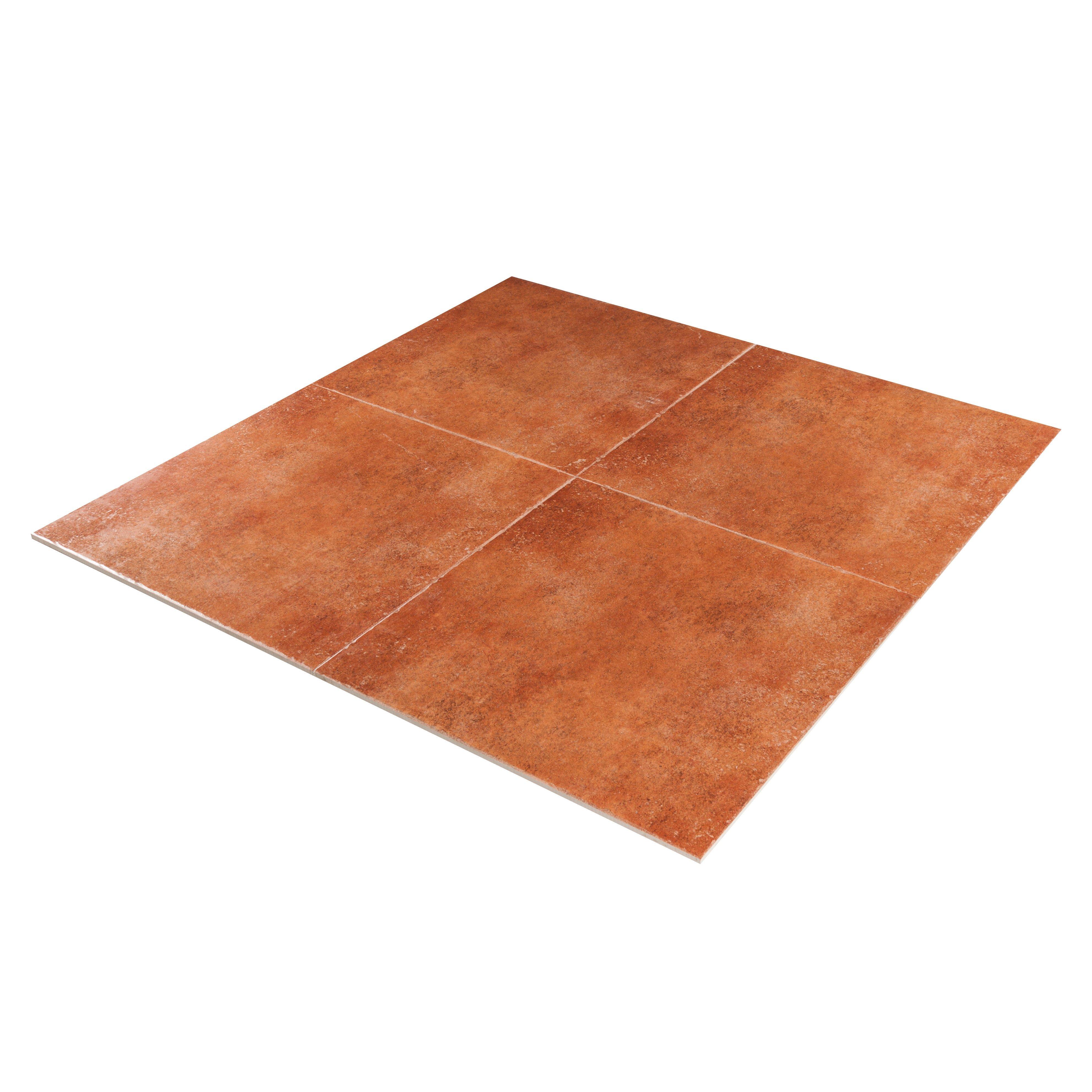 Mediterranean Red Porcelain Tile Floor & Decor
