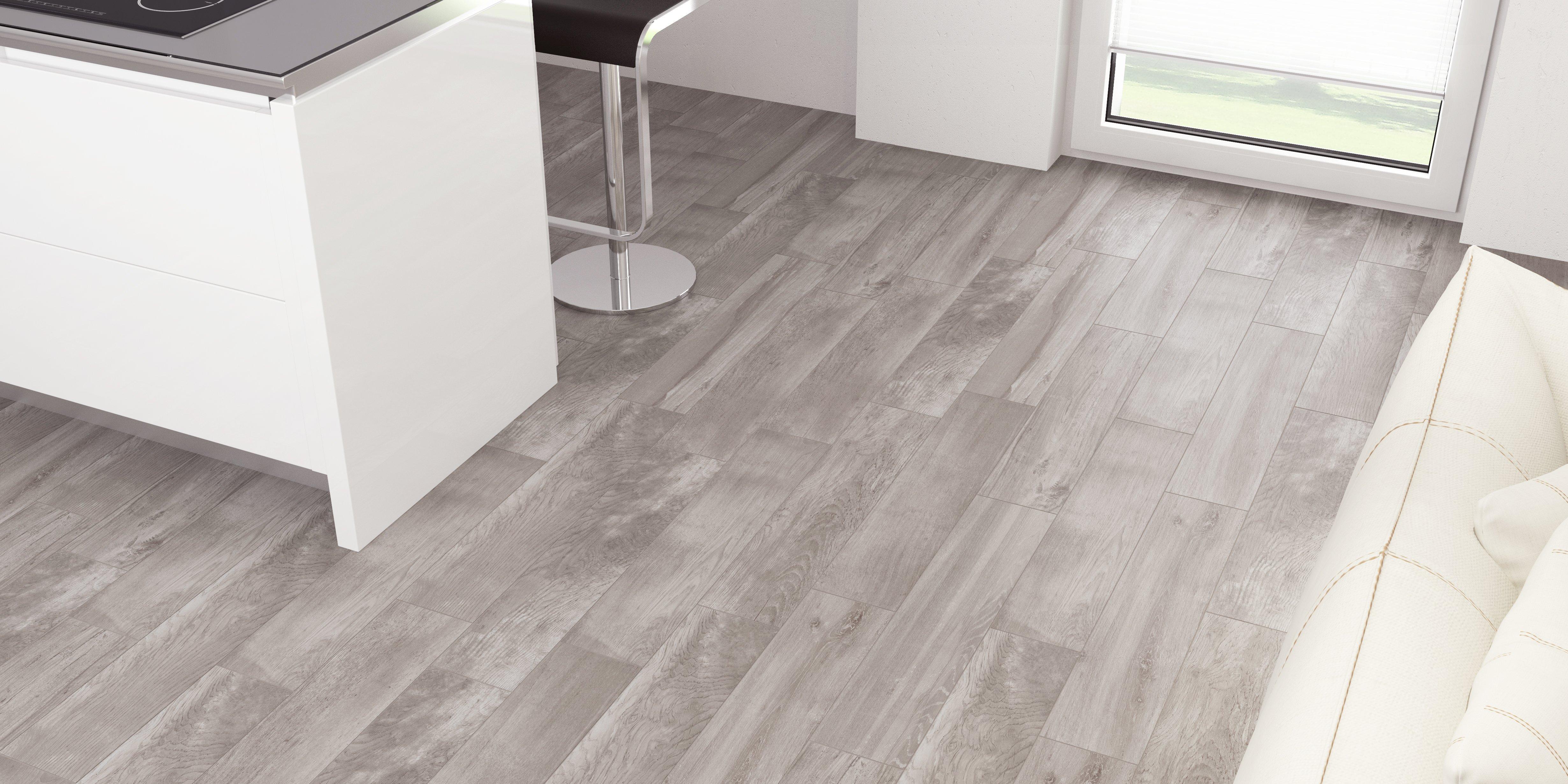 Valley Ridge | Dayton Classic Wood Plank Ceramic Tile, 8 x 24, Beige, 8.5 mm Thick - Floor & Decor