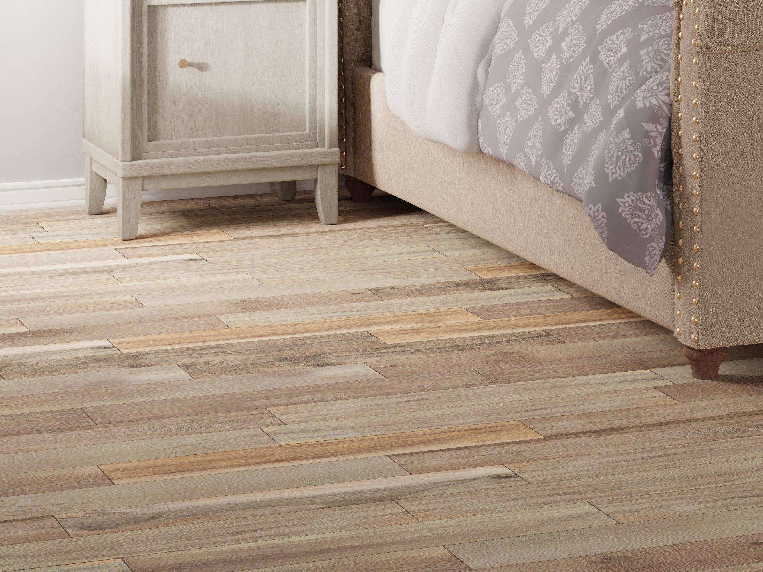 Soft Ash Wood Plank Matte Porcelain Tile