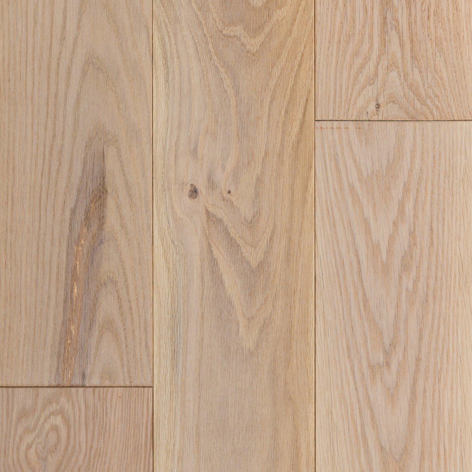 Iceberg White Oak Smooth Solid Hardwood