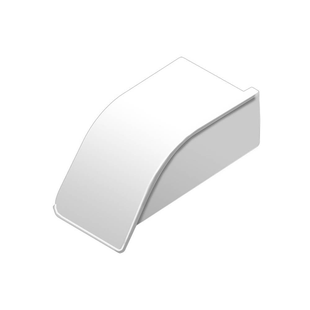 Schluter Dilex-As End Cap Left Bright White
