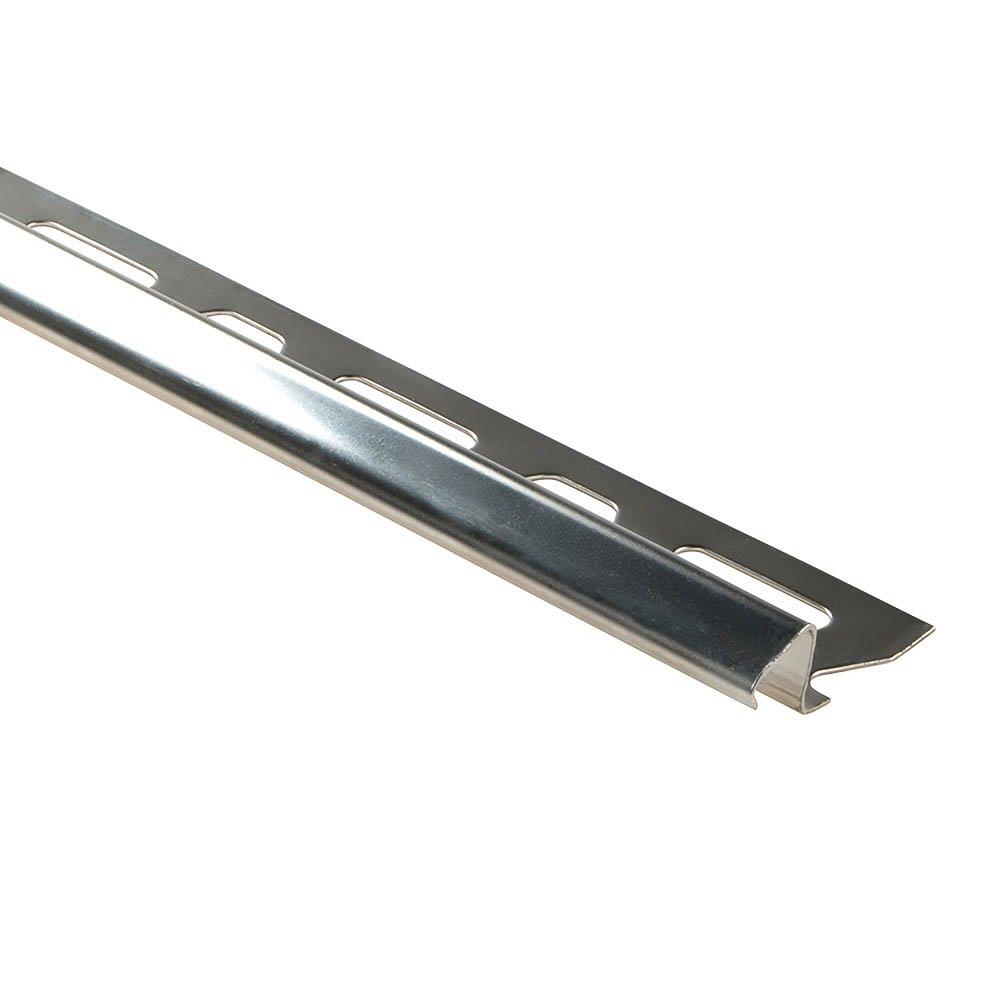 Schluter Deco-De 135 Degrees Edge Trim 3/8in. Stainless Steel