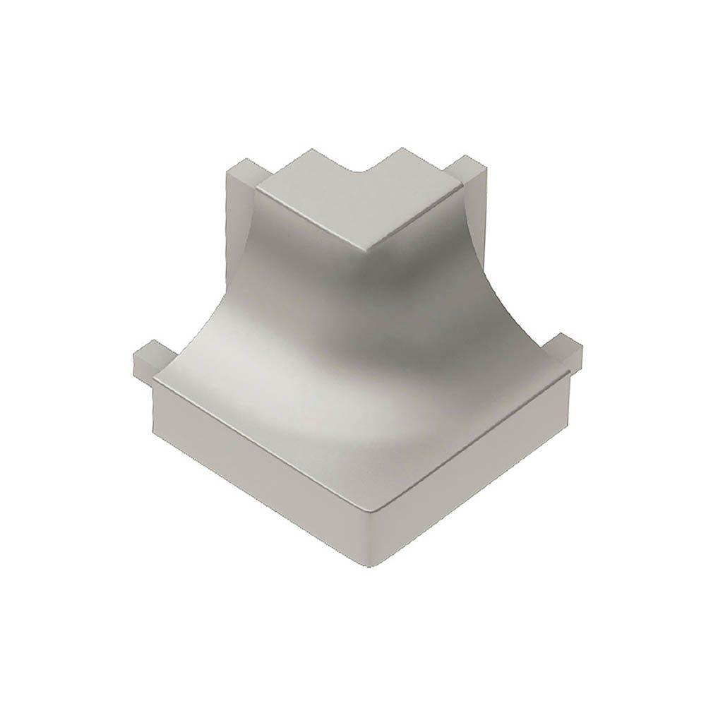 Schluter Dilex-Ahk Out Corner Sq 90 Degrees Aluminum Satin Nickel