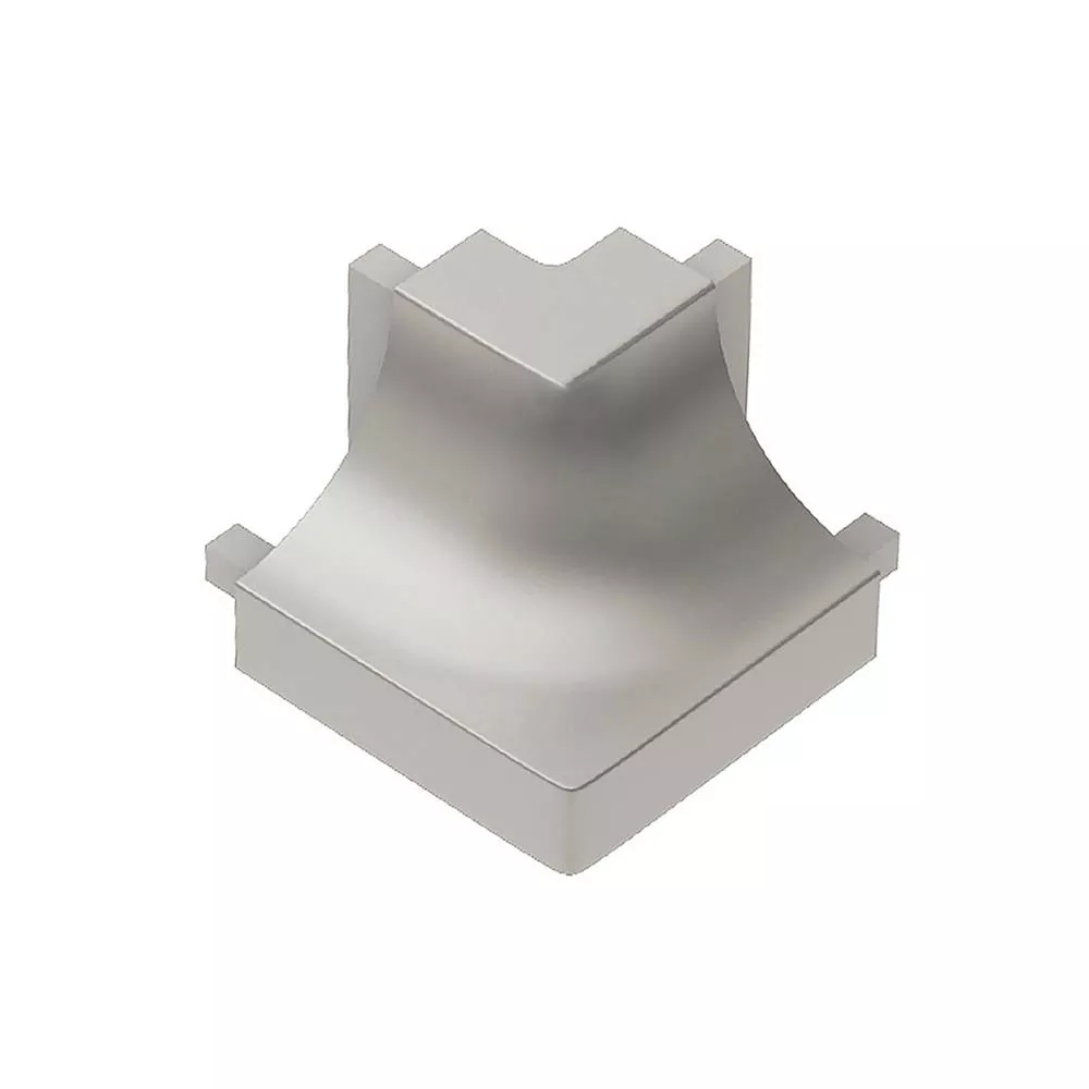 Schluter Dilex-Ahk Out Corner Sq 90 Degrees Aluminum Satin Nickel