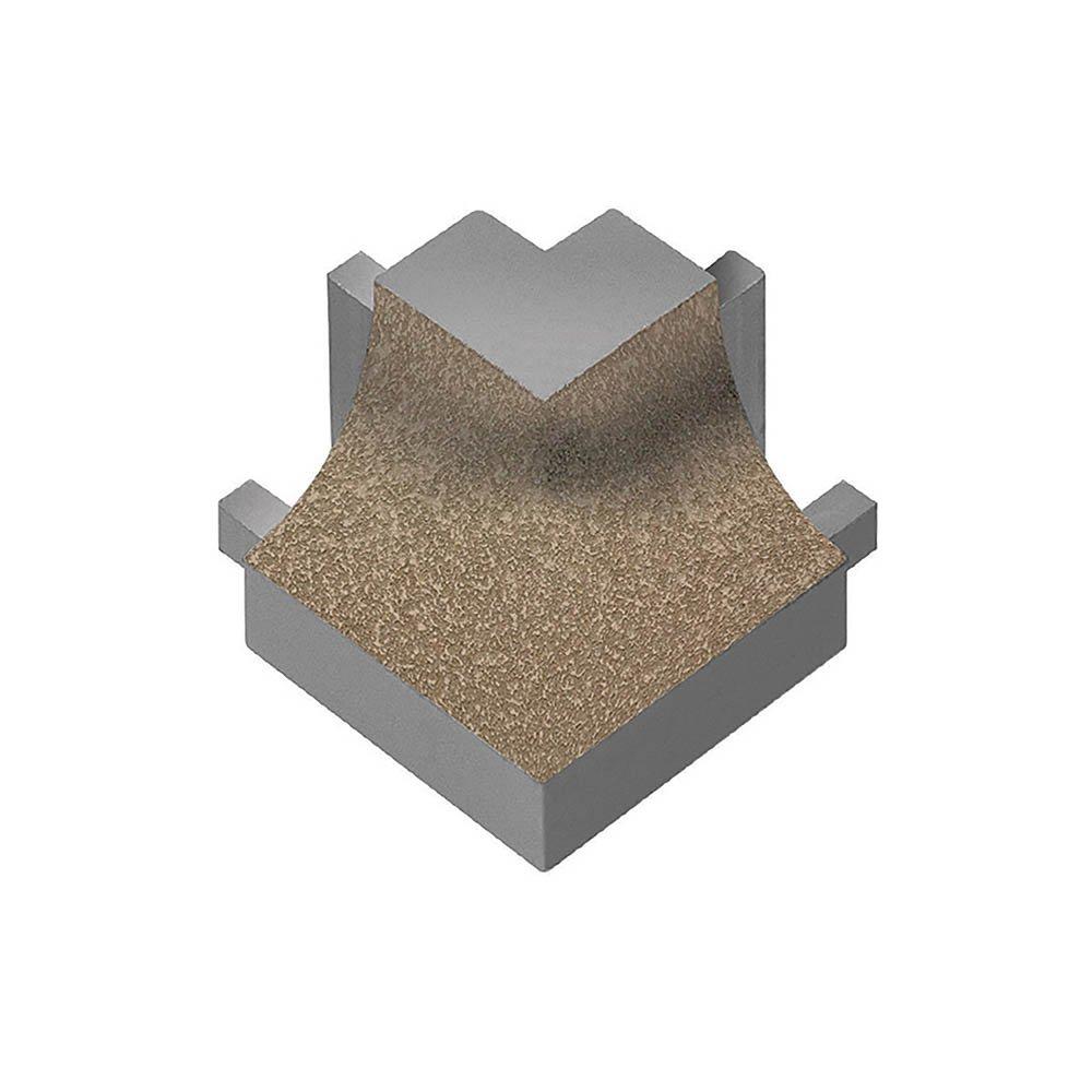 Schluter Dilex-Ahk Out Corner Sq 90 Degrees Aluminum Beige