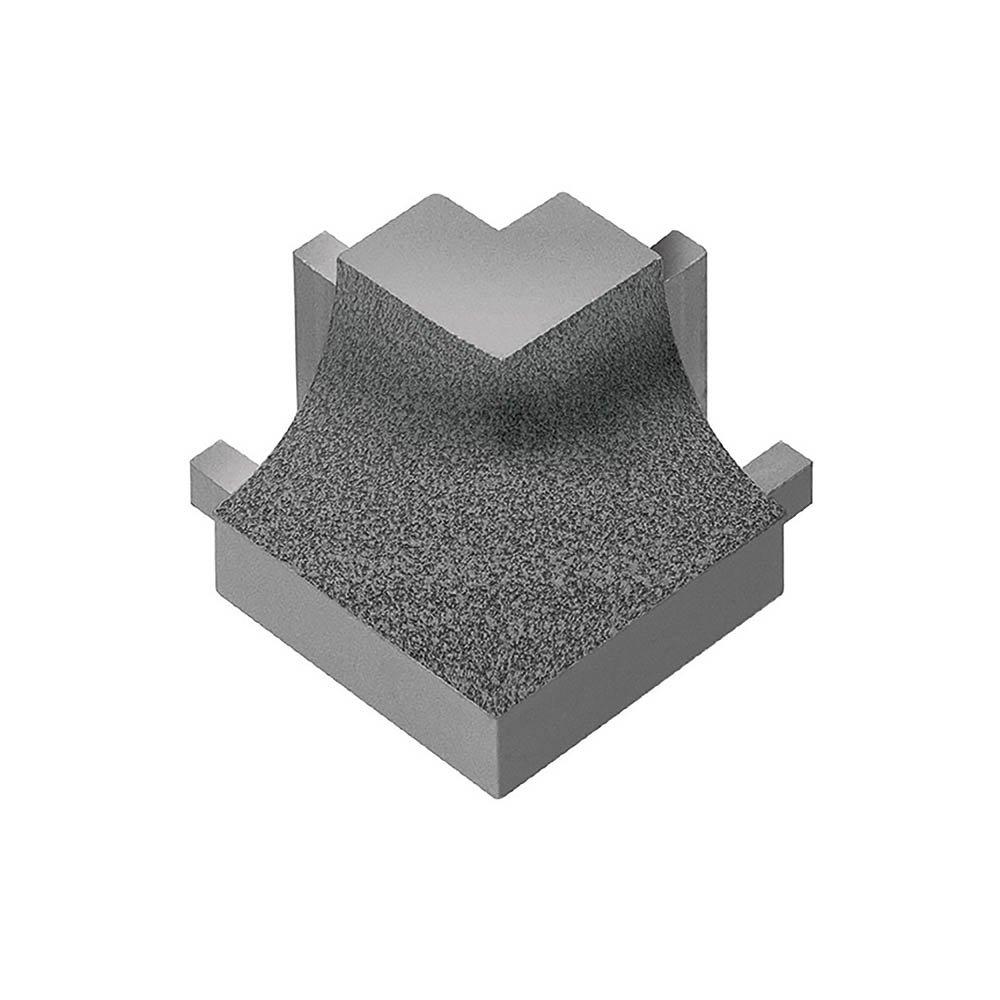 Schluter Dilex-Ahk Out Corner Sq 90 Degrees Aluminum Pewter