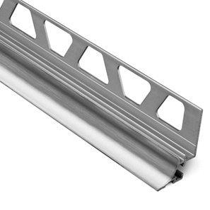 Schluter Dilex-Ahka Cove Shaped Profile 1/2in. Aluminum&nbsp;