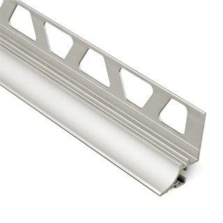 Schluter Dilex-Ahka Cove Shaped Profile 9/16in. Aluminum&nbsp;