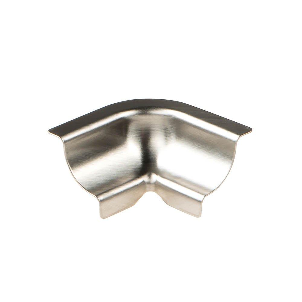 Schluter Dilex-Hku R10 In Corner 90 Degrees 3-Way Brush Stainless Steel