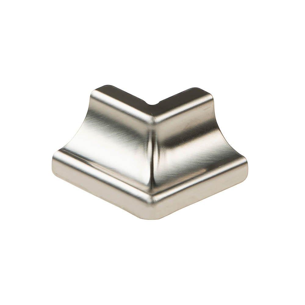 Schluter Dilex-Hku R10 Out Corner 90 Degrees Brush Stainless Steel