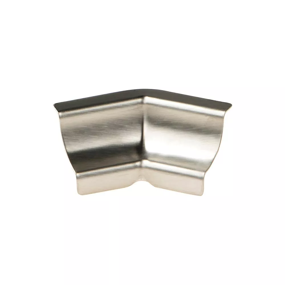Schluter Dilex-Hku R10 In Corner 135 Degrees Brush Stainless Steel