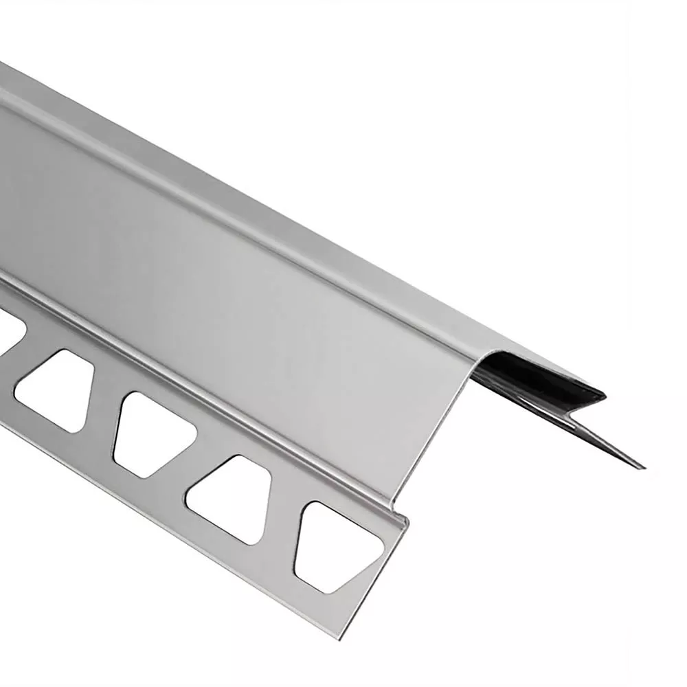 Schluter Eck-E 1/4In. Stainless Steel 8Ft. 2-1/2In.