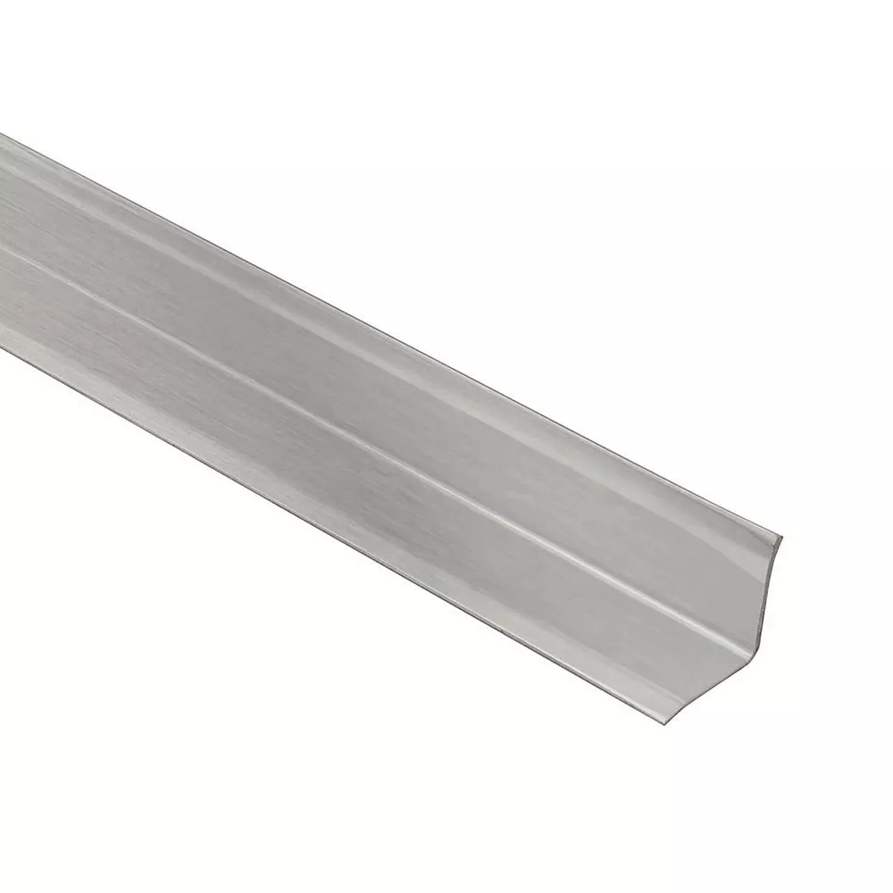 Schluter Eck-Ki Retrofit Brushed Stainless Steel 4Ft. 11In.