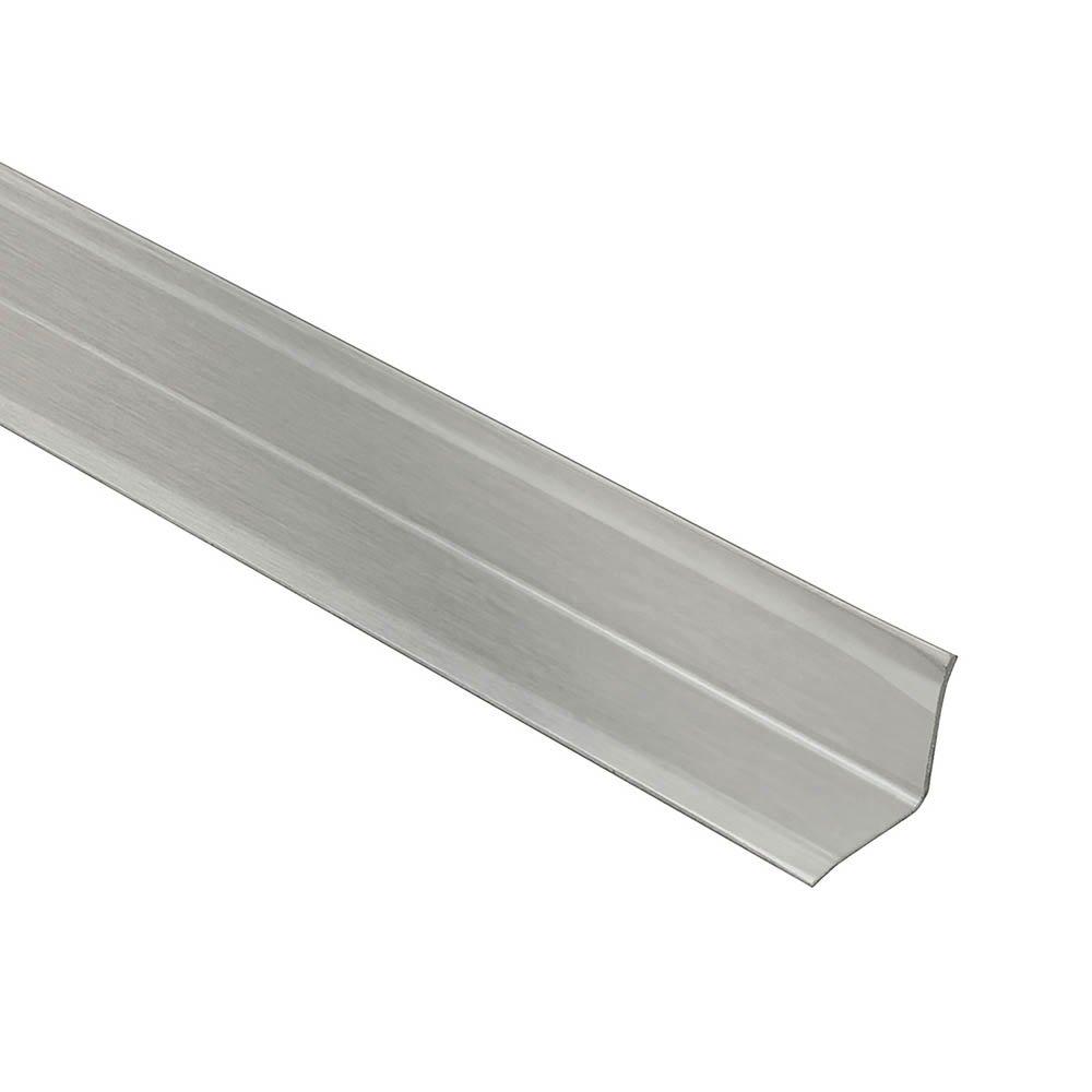 Schluter Eck-Ki Retrofit Brushed Stainless Steel 4Ft. 11In.