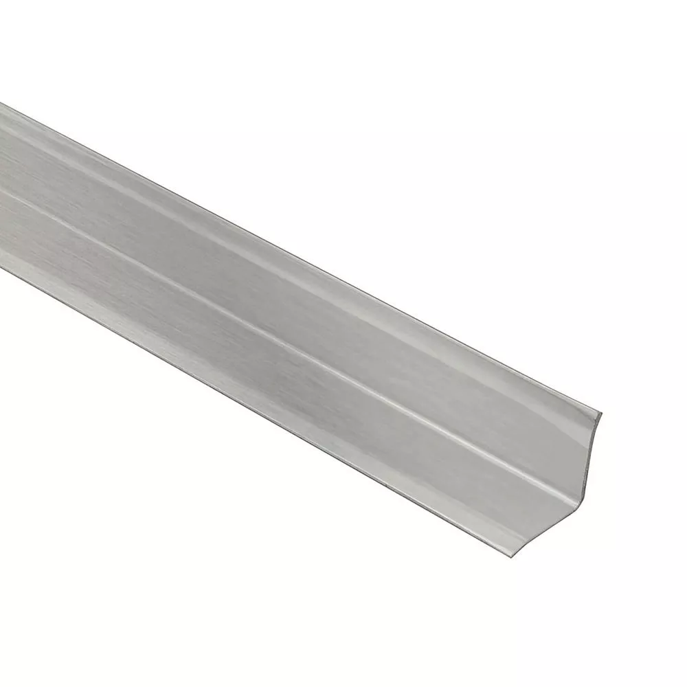 Schluter Eck-Ki Retrofit Brushed Stainless Steel 6ft. 7in.