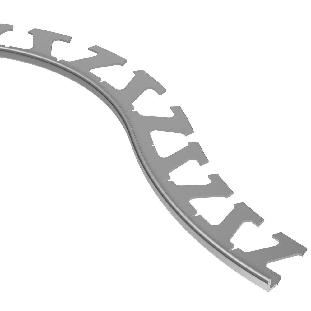 Schluter Schiene-Radius Edge Trim 3/16in. Aluminum