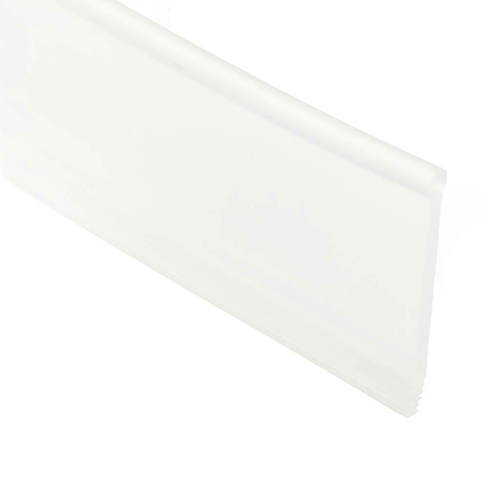 Schluter Showerprofile-WSL Transparent Straight Lip 8ft. 2-1/2in.