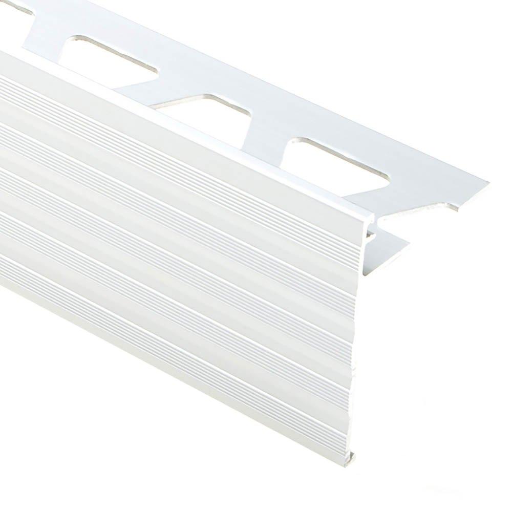 Schluter Schiene-Step-39 Profile 1/2in. Aluminum Satin