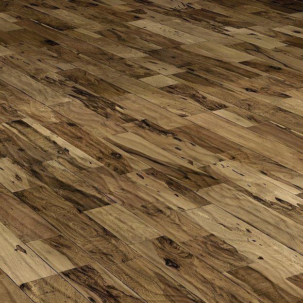 SAMP Natural Brazilian Pecan Hand Scraped Engineered Hardwood Floor