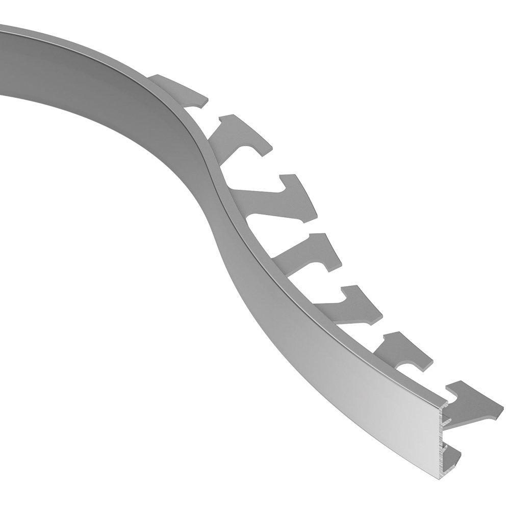 Schluter Schiene-Radius Edge Trim 1-3/16in. Aluminum