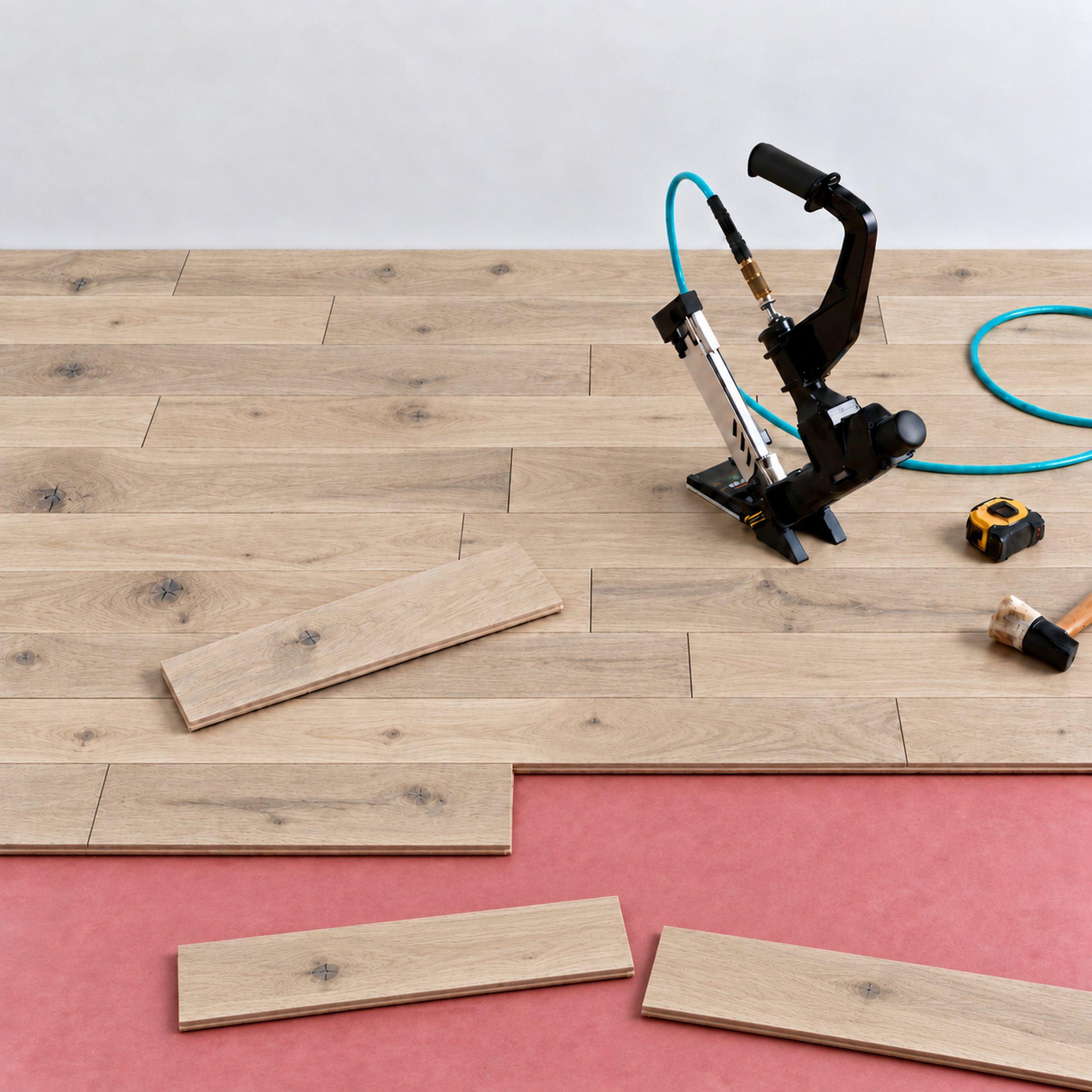 Unfinished White Oak Solid Hardwood 2 Common Grade