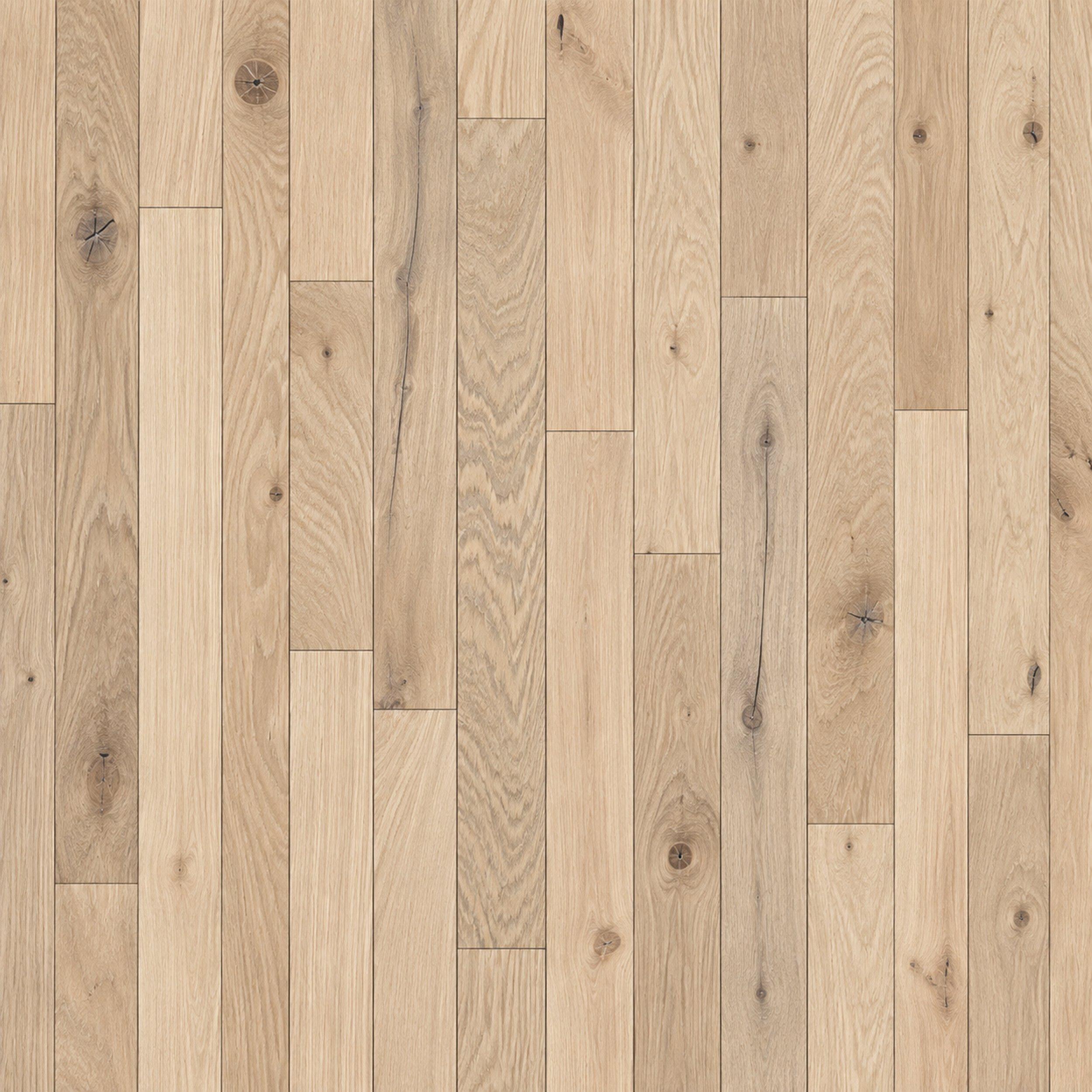 Unfinished White Oak Solid Hardwood 2 Common Grade