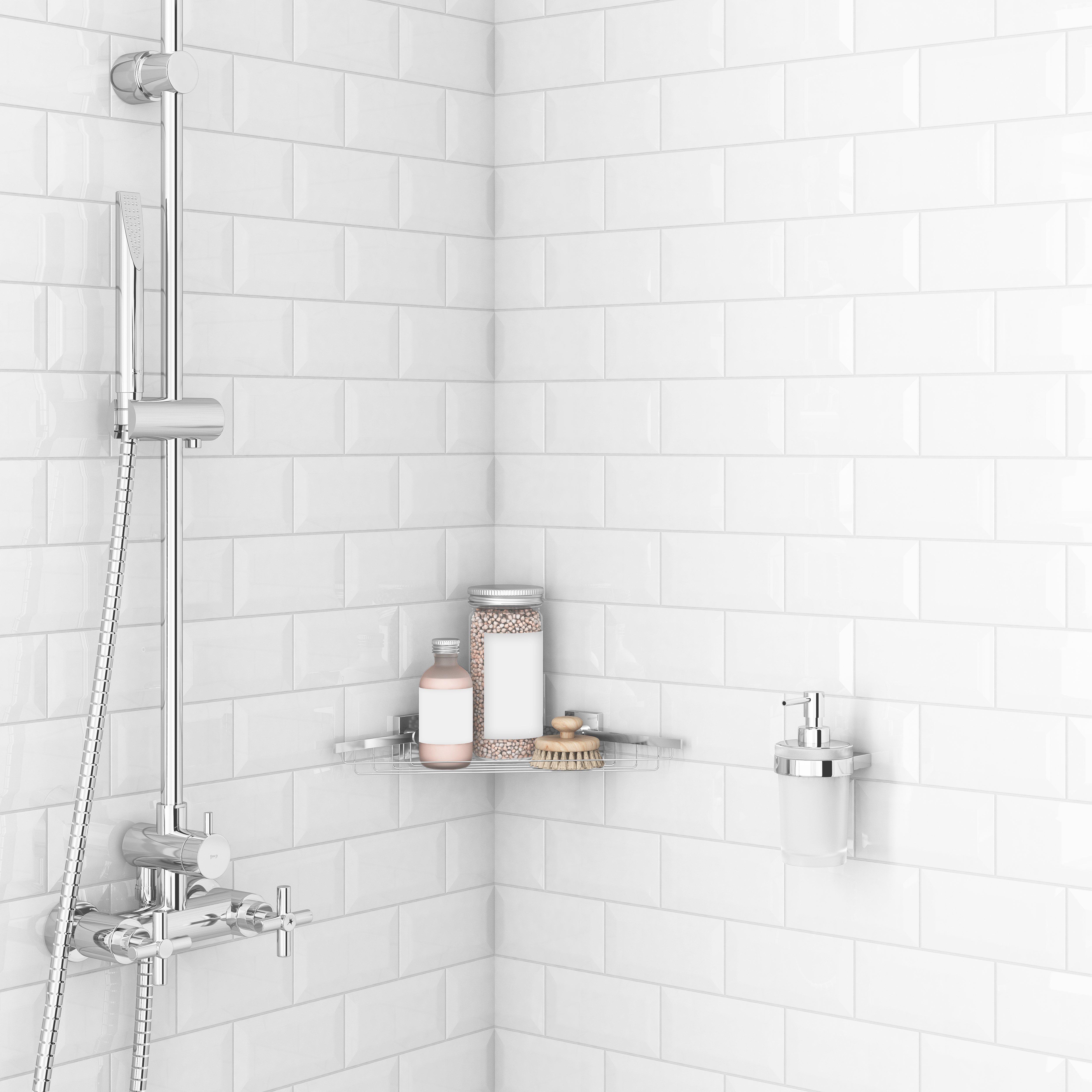 Bright White Ice Beveled Ceramic Wall Tile 3 X 6 100132455 Floor And Decor Bright White Ice Beveled Ceramic Wall Tile 3 X 6 100132455 Floor And Decor