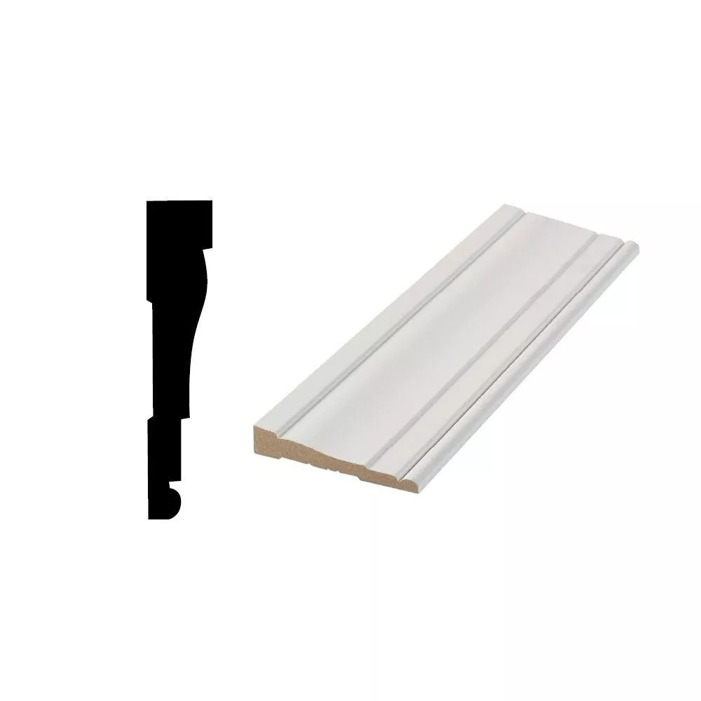 MDF 0445 15mm x 3 1/4in. x 12ft. Casing