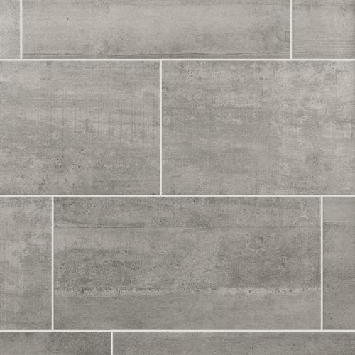 Concrete Gray Ceramic Tile 12 X 24, Grey Tile Flooring