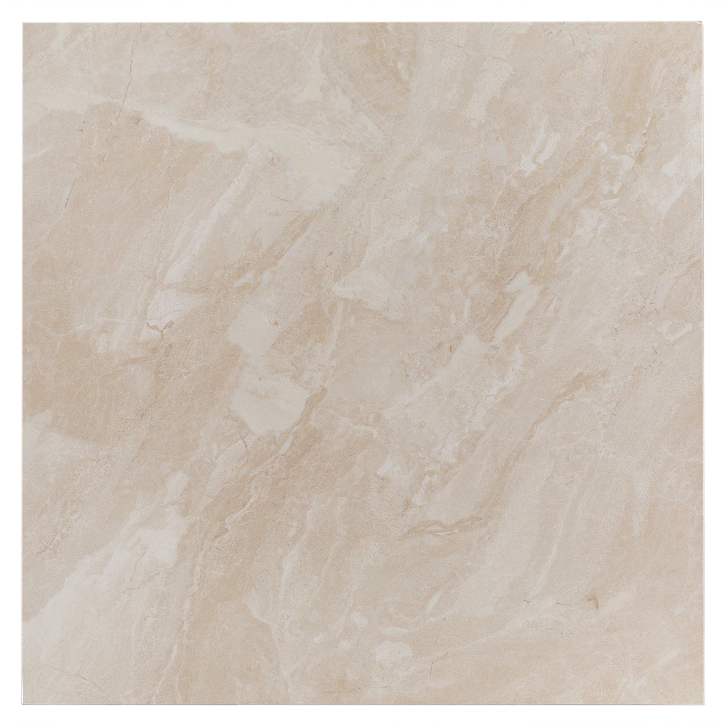 Nairobi Marfil High Gloss Ceramic Tile Floor and Decor