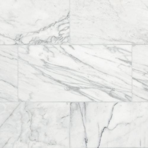 Ocean White Marble Tile 12 X 24, Marble Tile Flooring