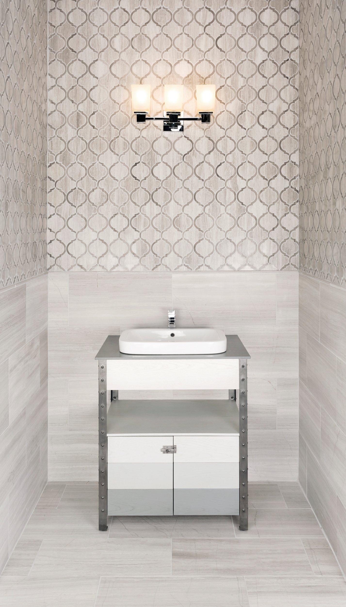 Valentino White Marble Tile