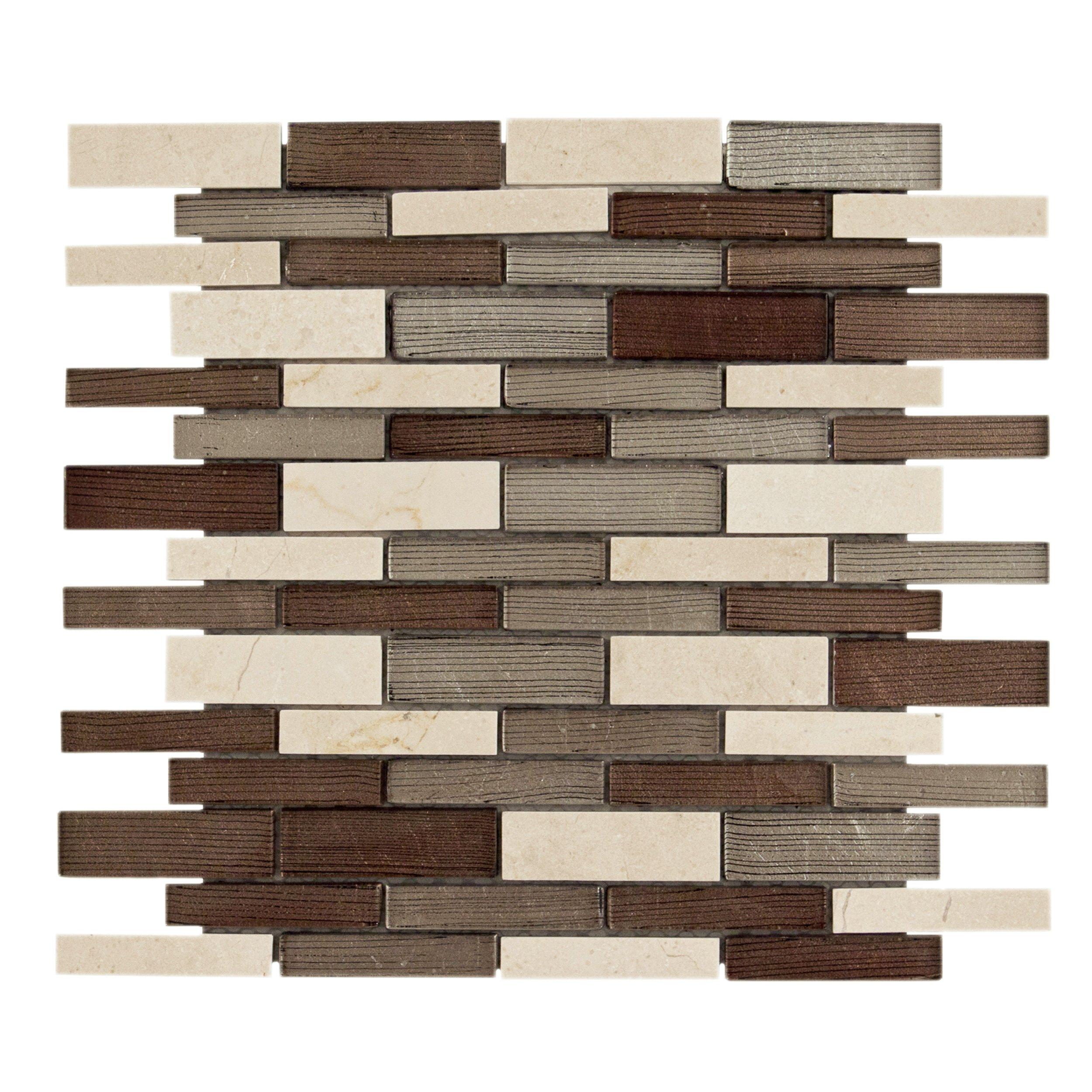 Honolulu II Glass Mosaic Floor and Decor