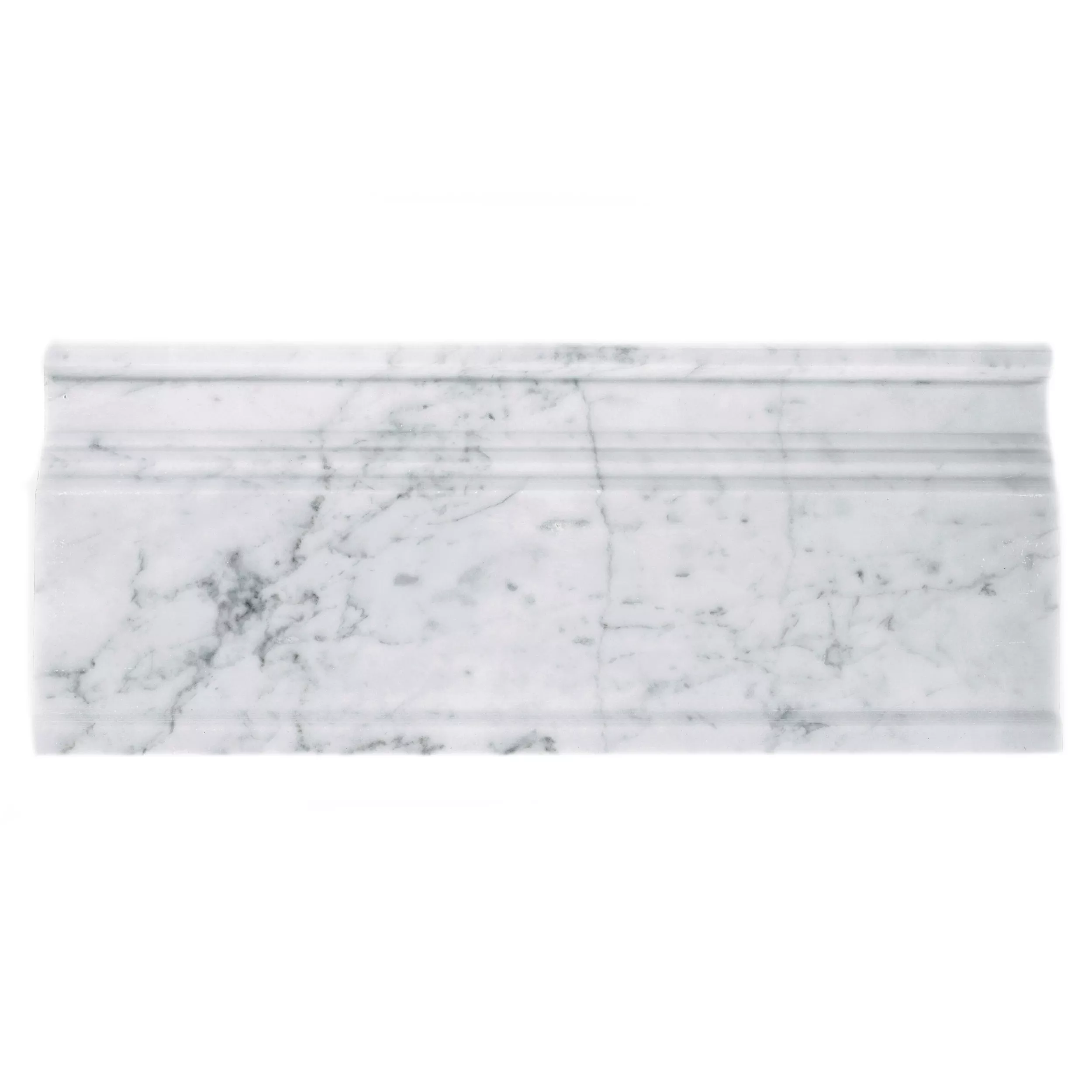 Bianco Carrara Marble Base Molding