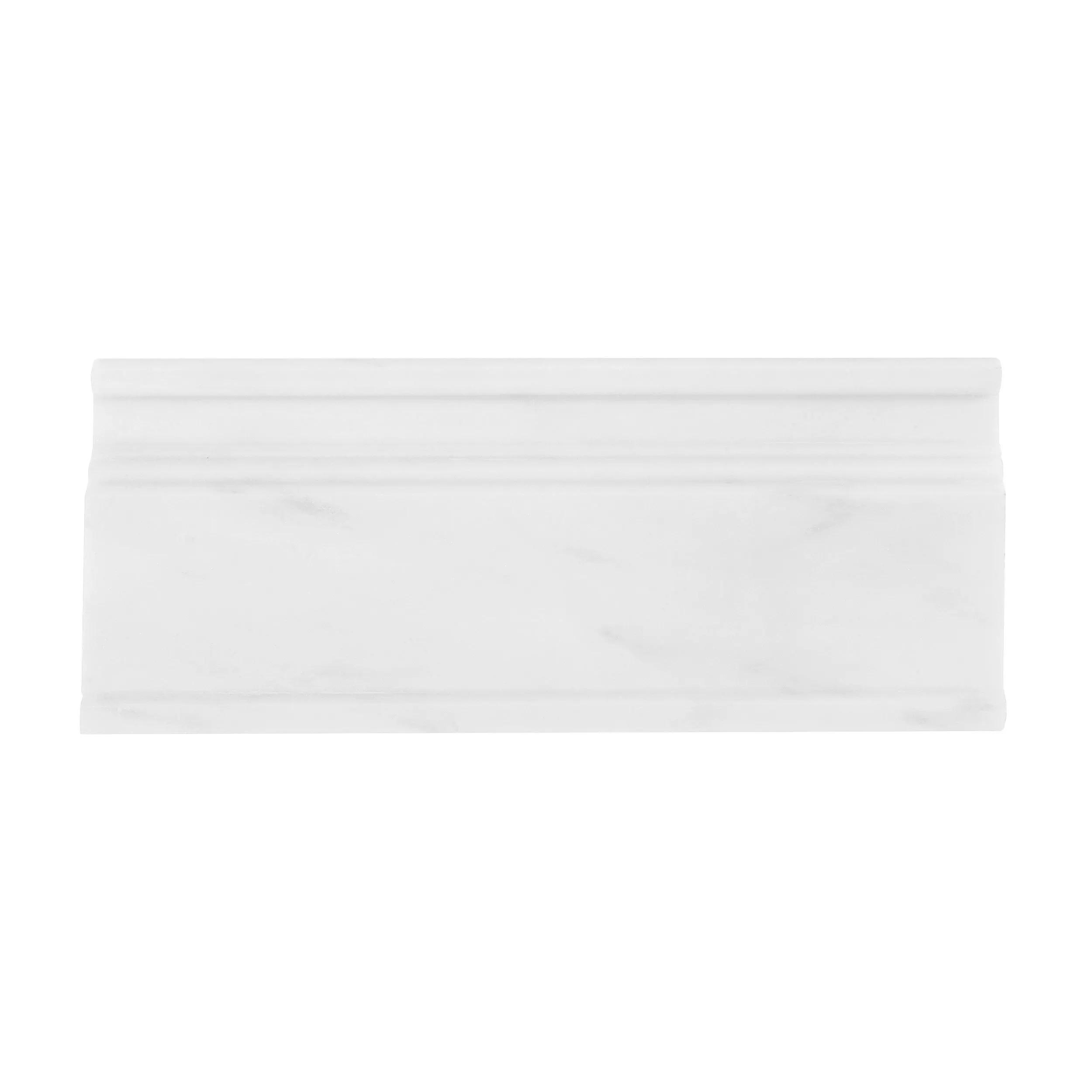 Carrara White Marble Base Molding