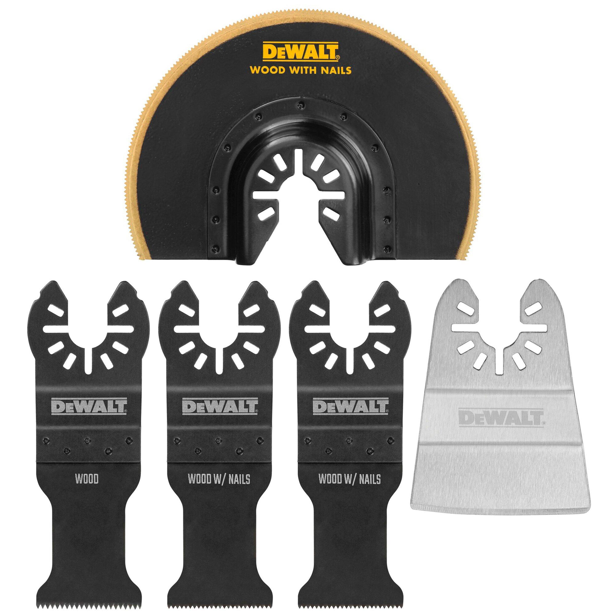 Dewalt oscillating blade set sale