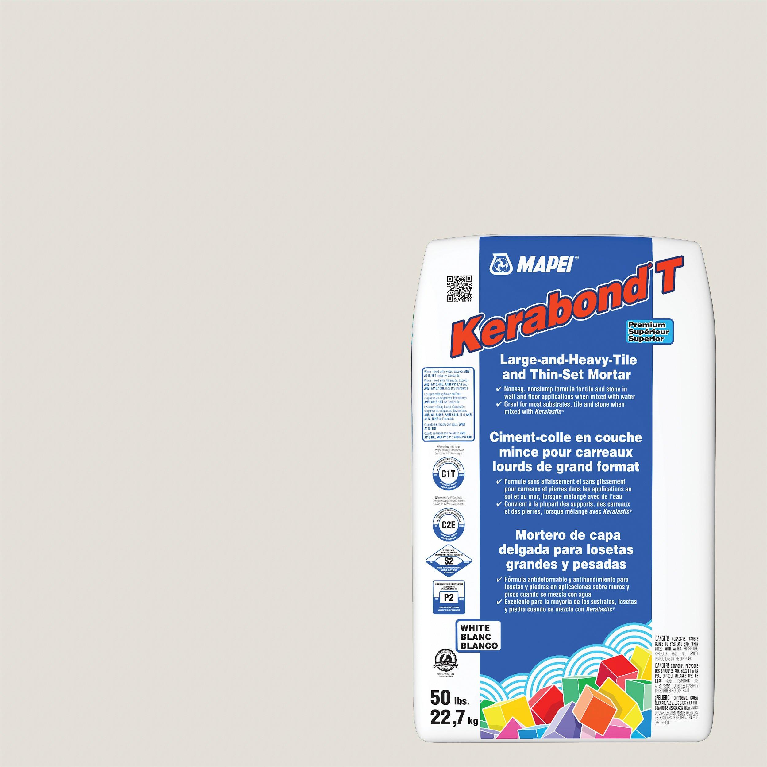 Mapei Kerabond T White Mortar