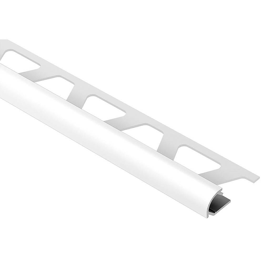 Schluter Rondec Bullnose Trim 1/2in. Color Coated Aluminum&nbsp;