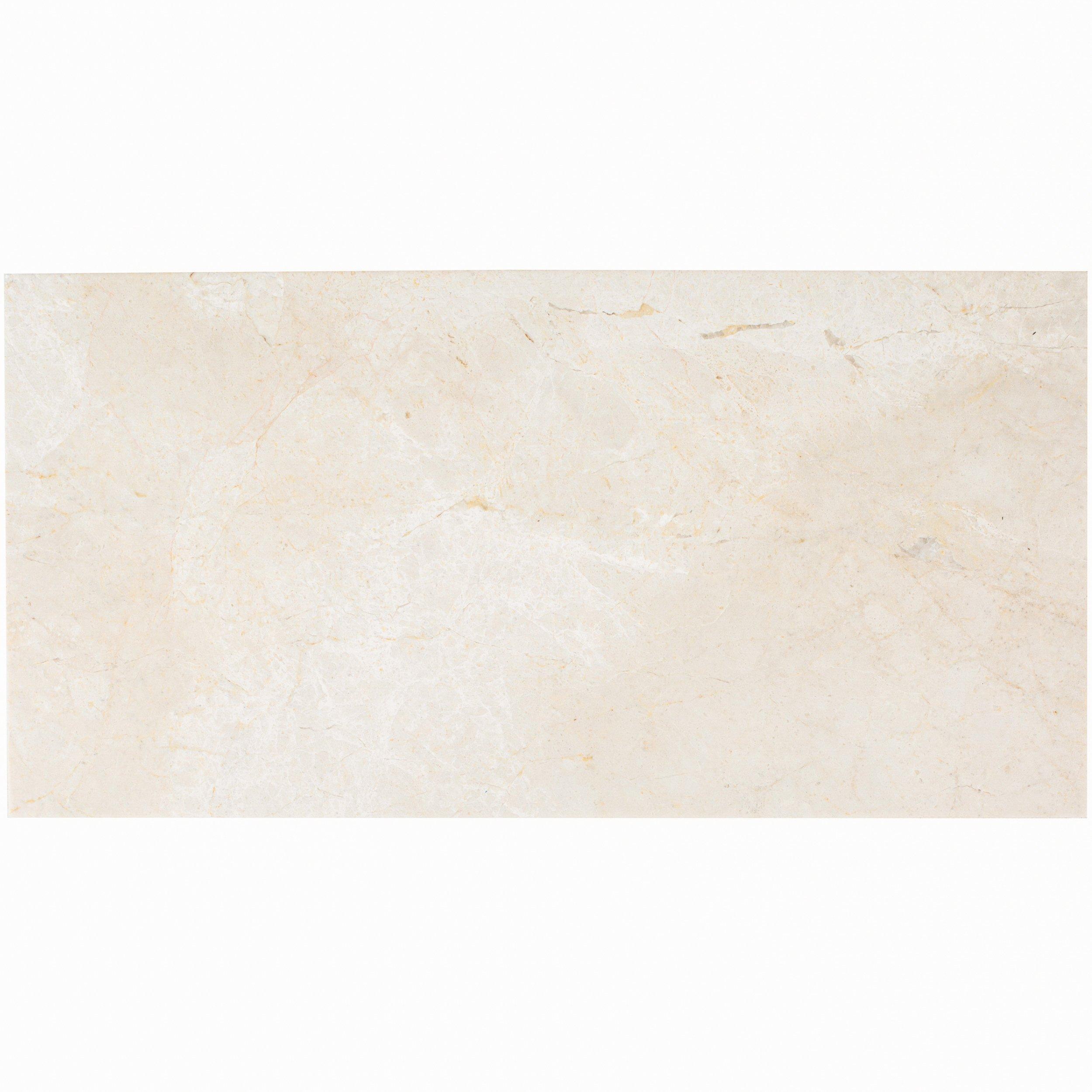 Vanilla Brushed Marble Tile