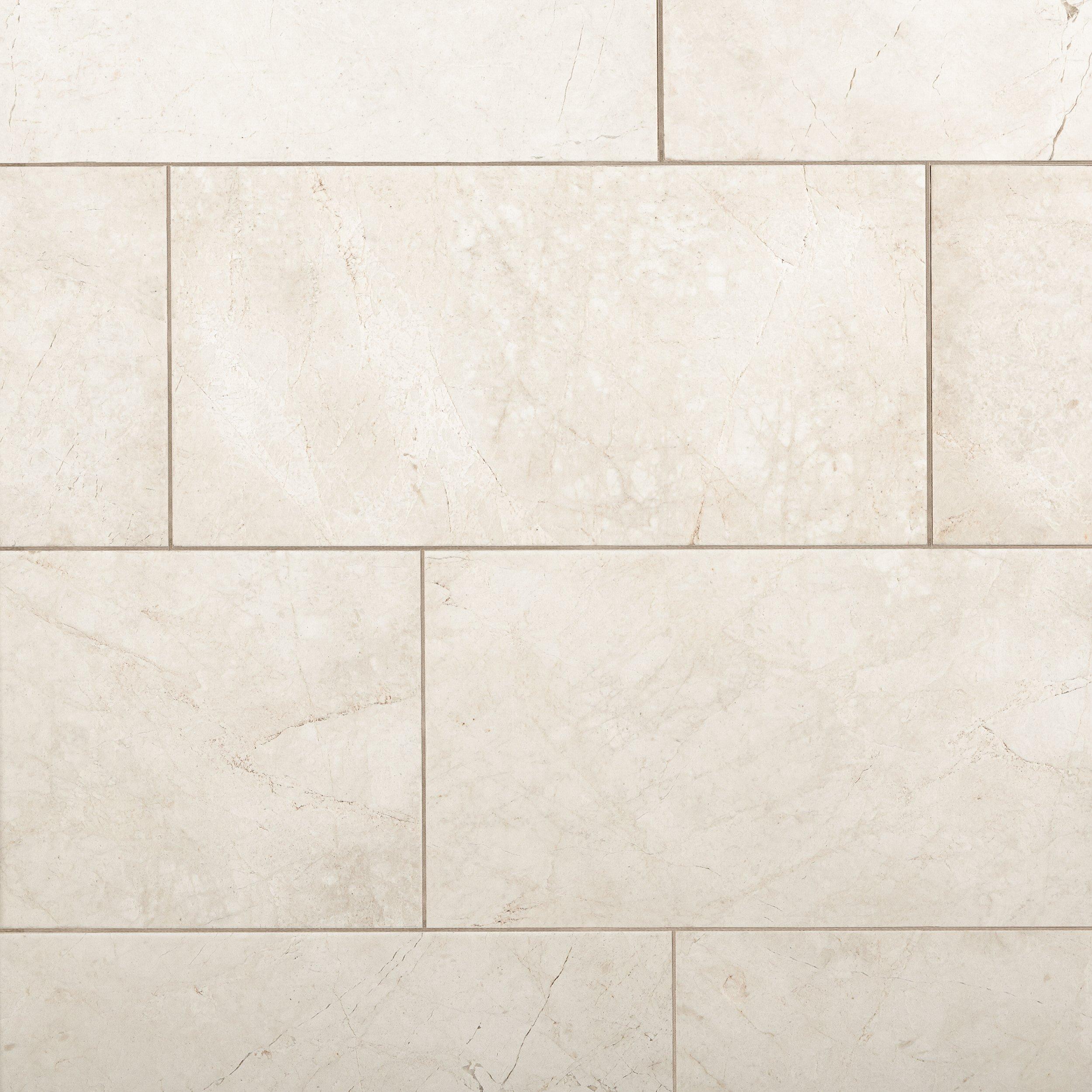 Vanilla Brushed Marble Tile