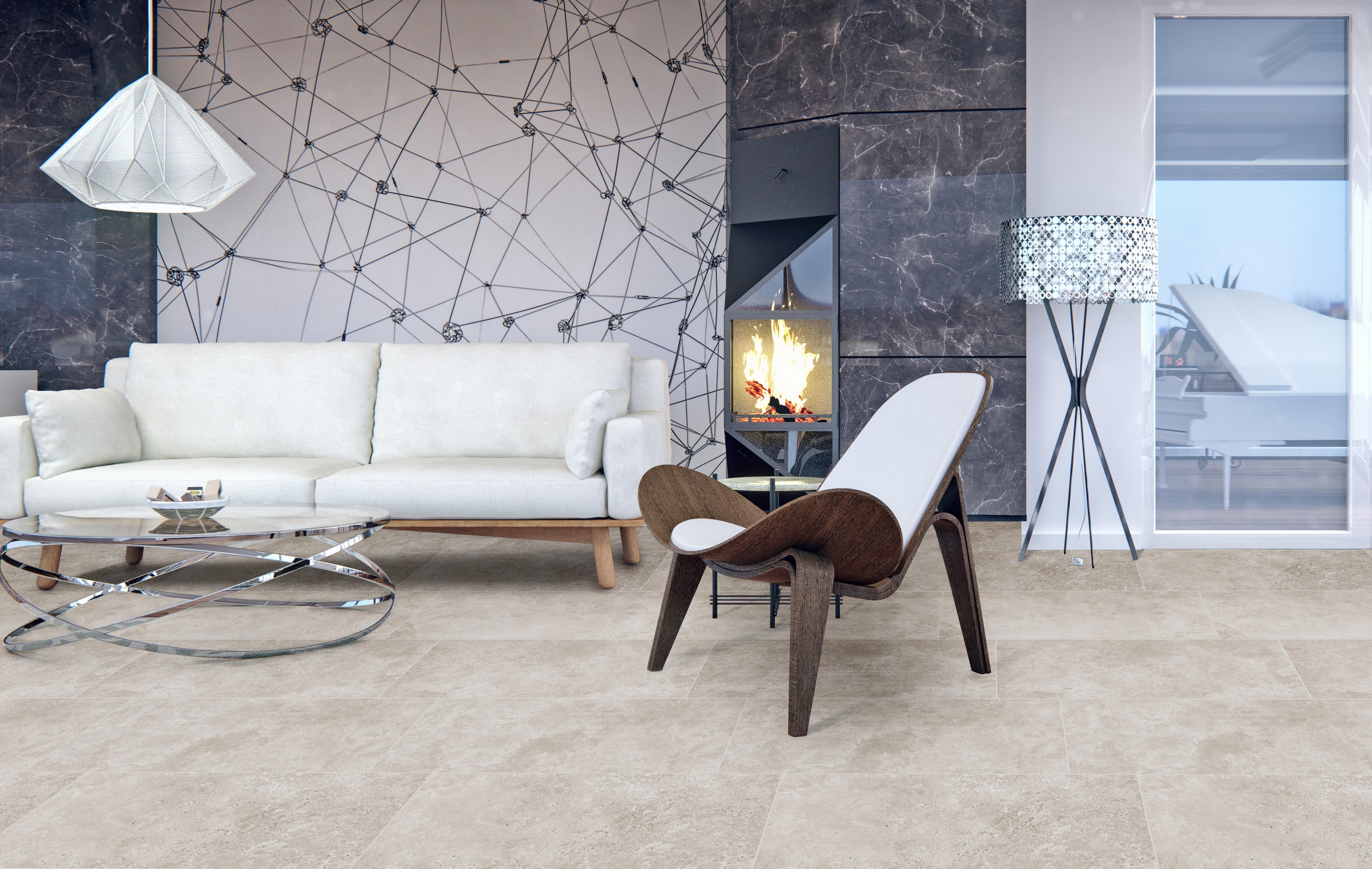 Stockton Sand Matte Porcelain Tile