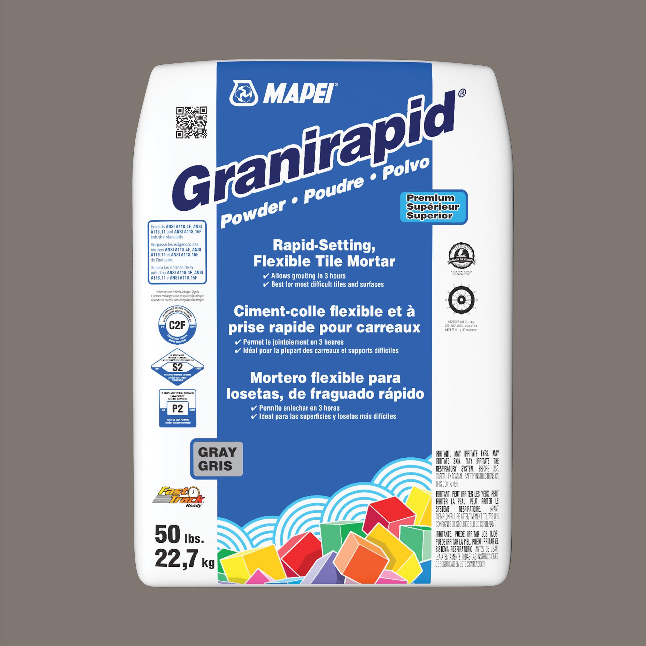 Mapei Granirapid 50lb. Gray