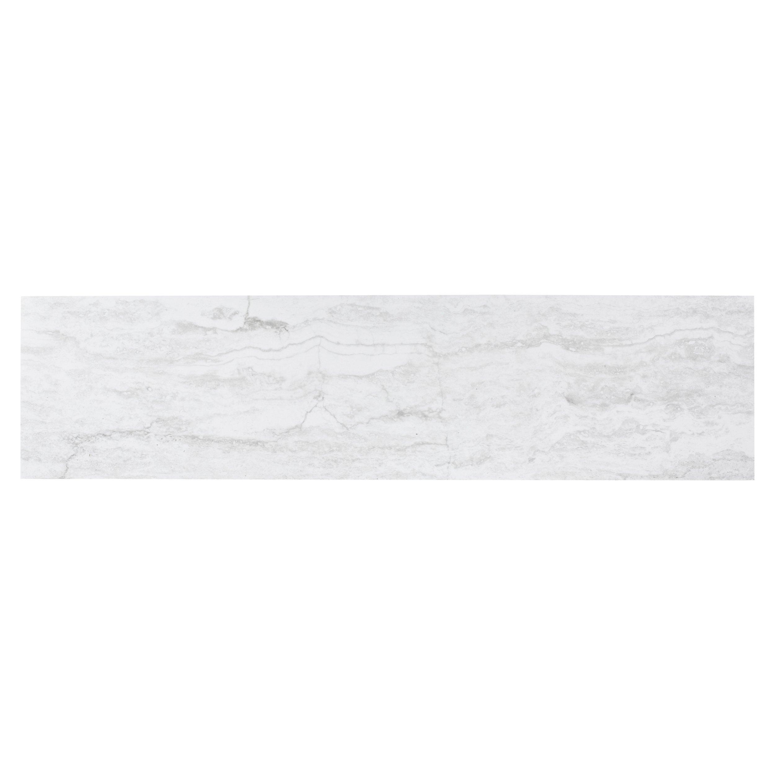 Orobianco White Polished Porcelain Tile