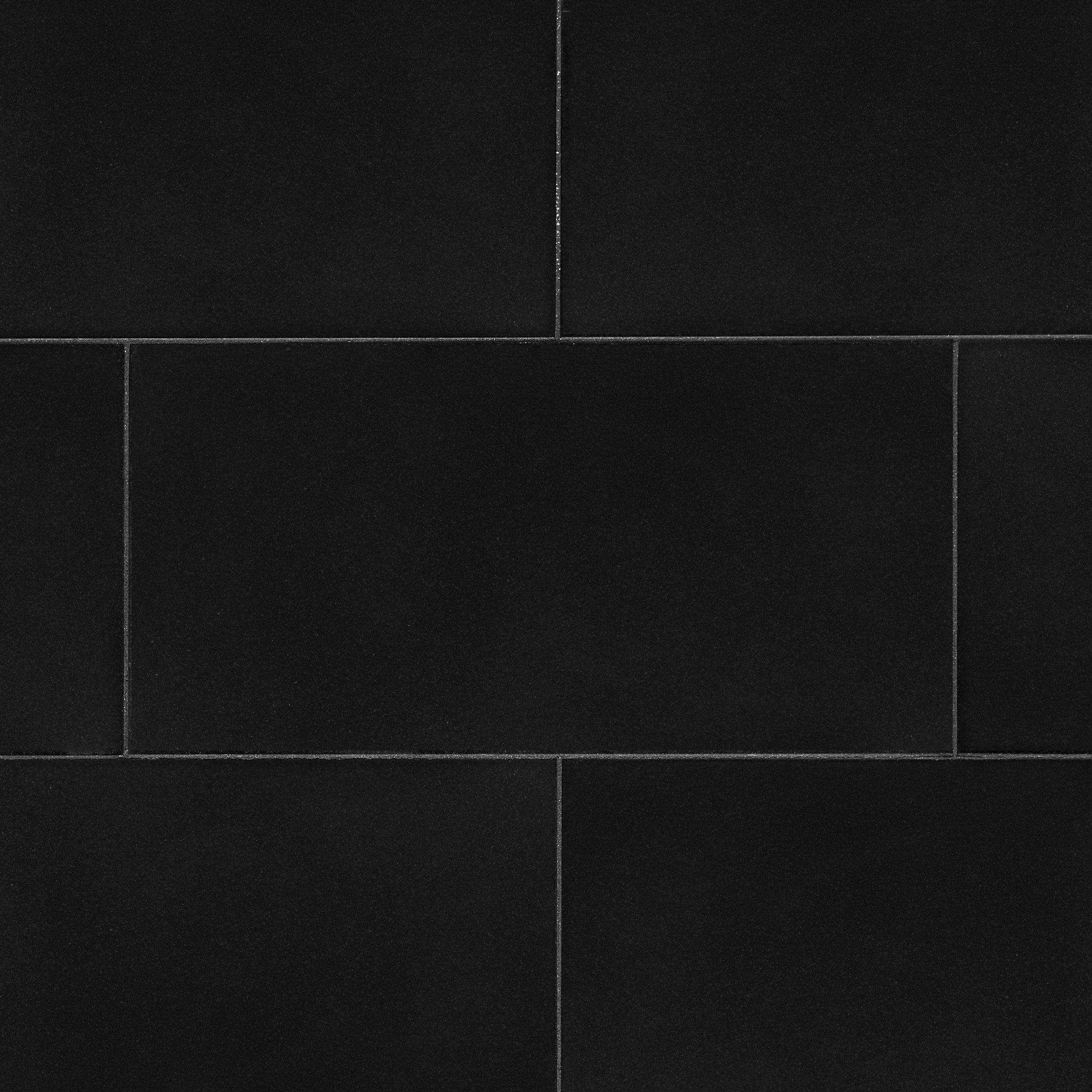 Absolute Black 3 x 12 Honed Granite Tile