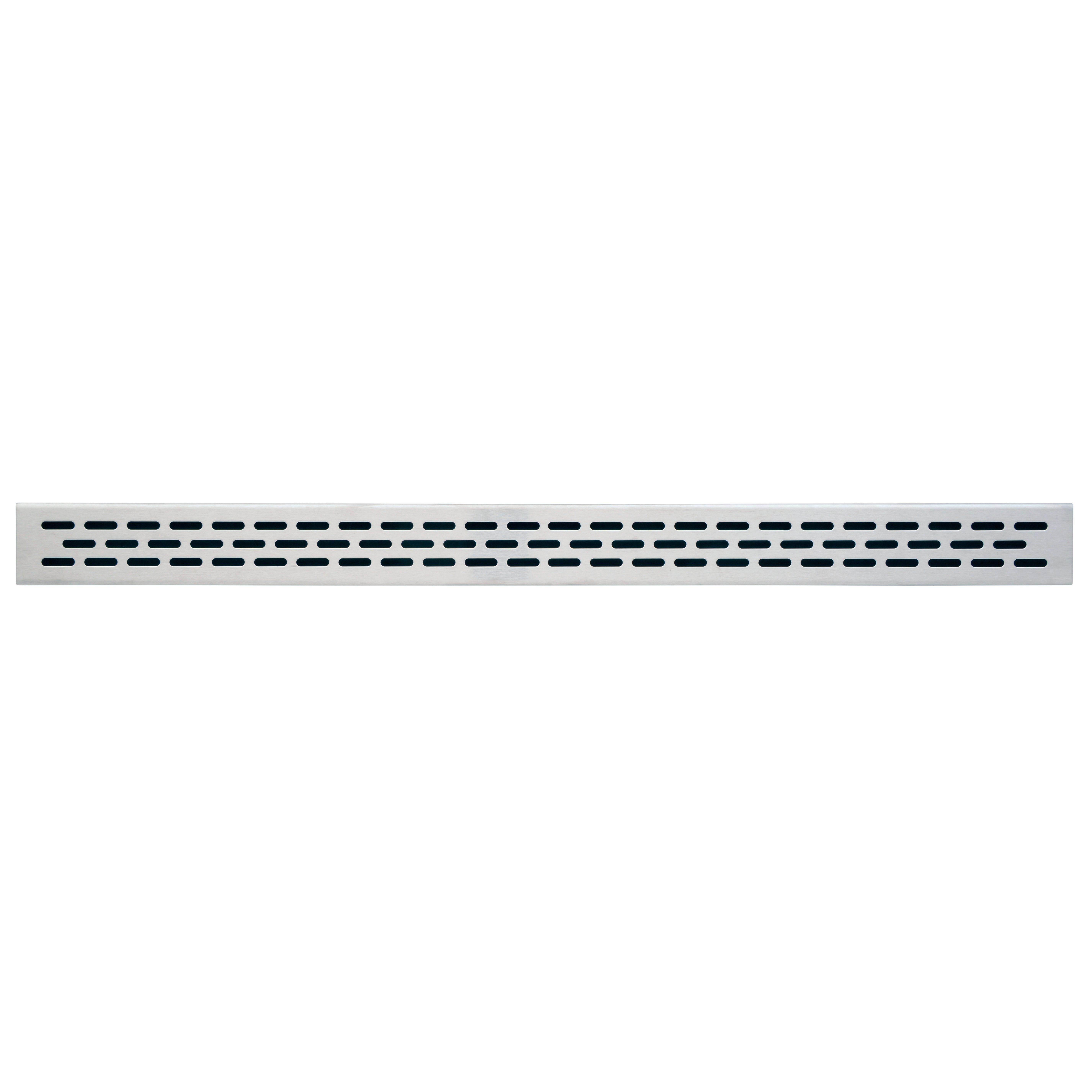 Compotite 24in. Oval Design Stainless Steel Linear Drain Grate