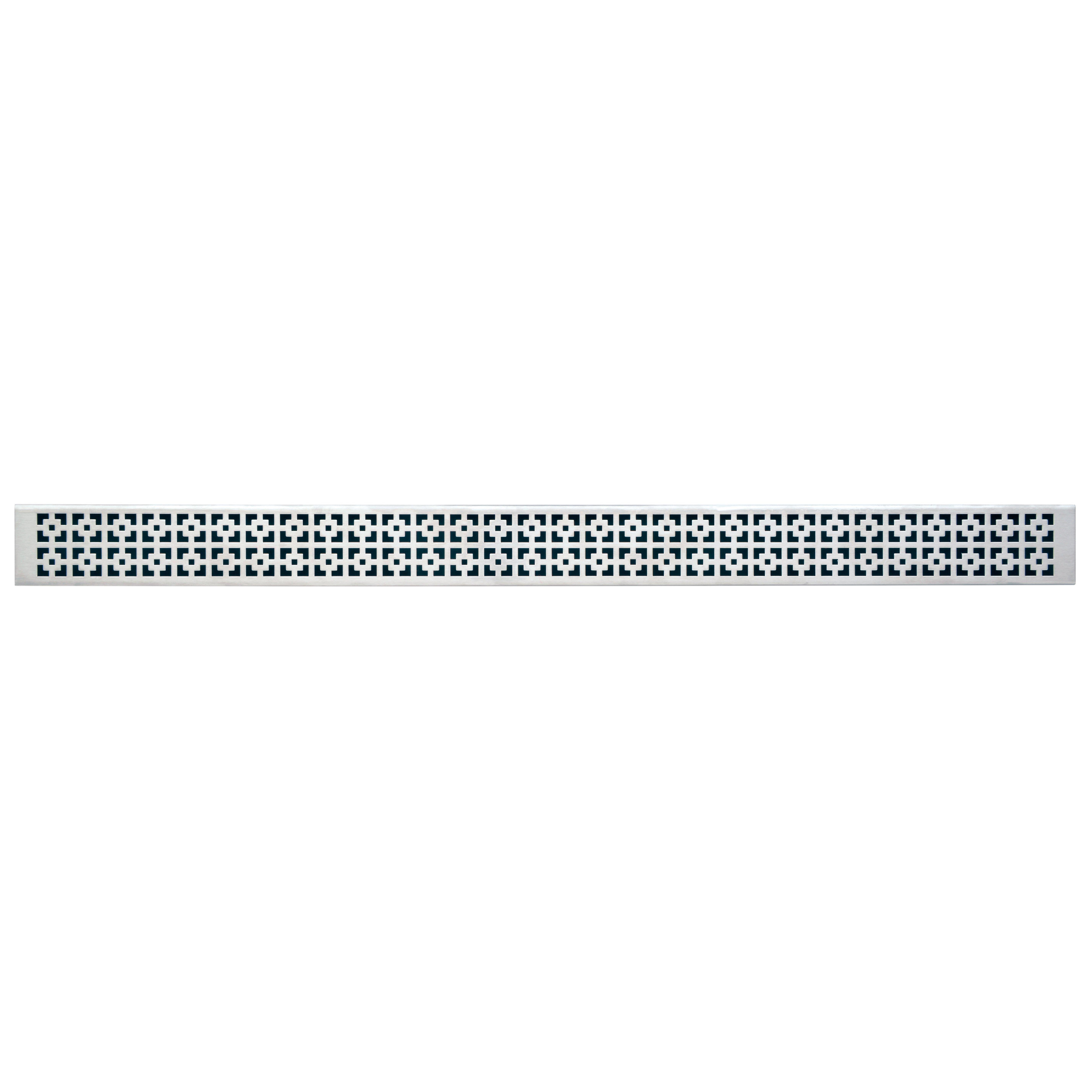 Compotite 24in. Mission Design Stainless Steel Linear Drain Grate