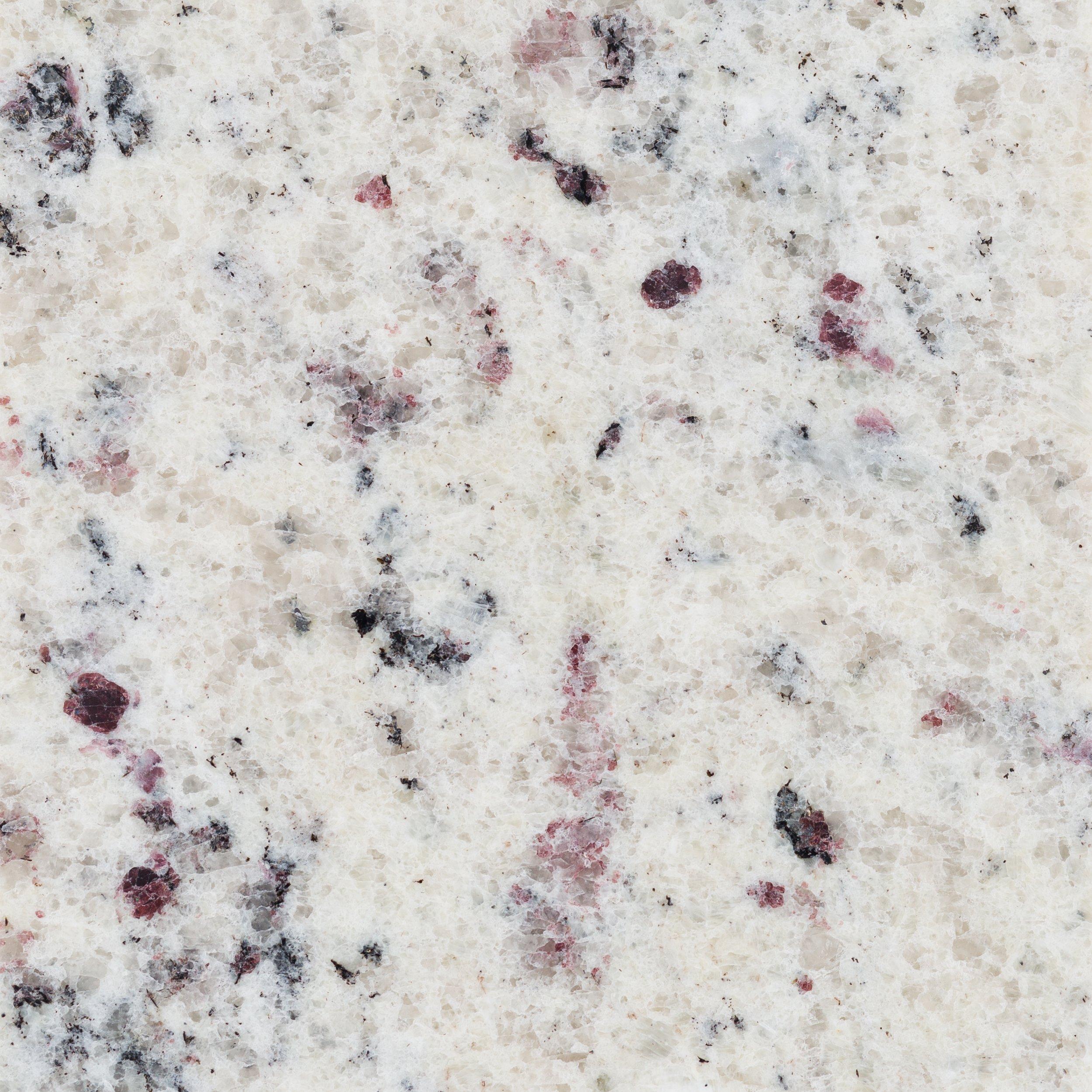 Sample - White Orchid Granite 3 cm. Custom Countertop