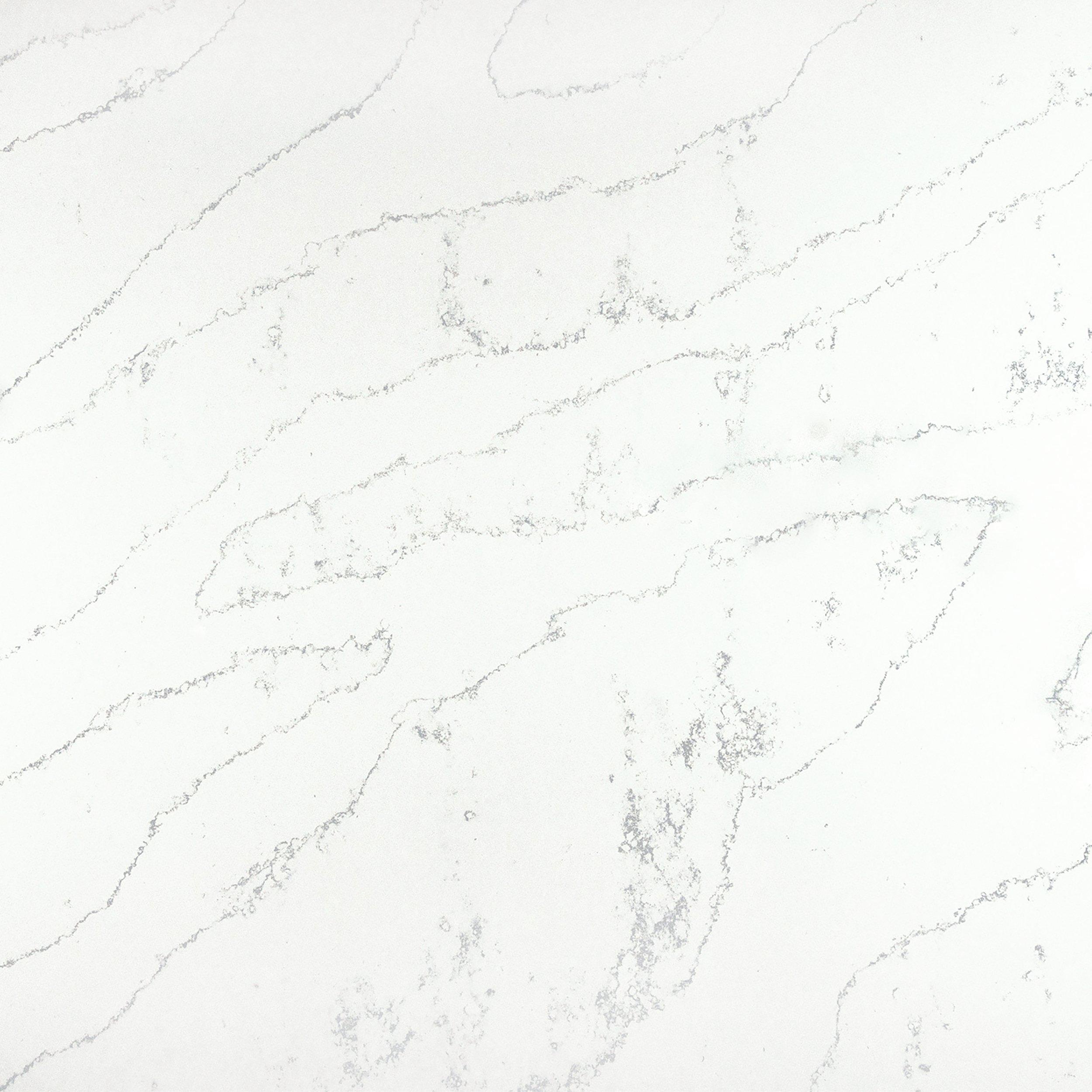 Sample - Carrara Cervino Quartz 3 cm. Custom Countertop